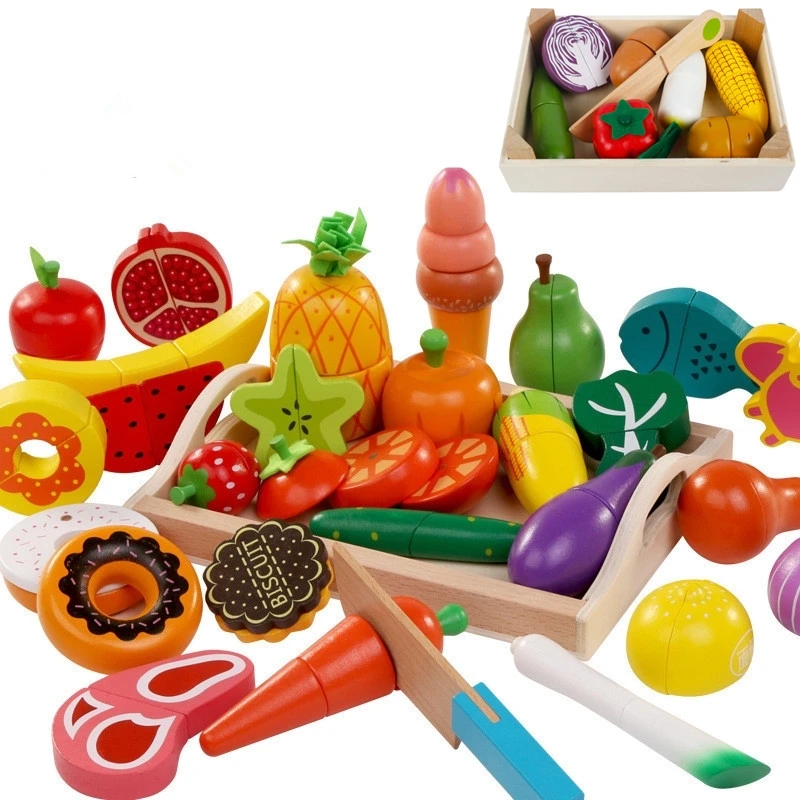 Kitchen Appliances For Kids - DIY милая деревянная резка фруктов и