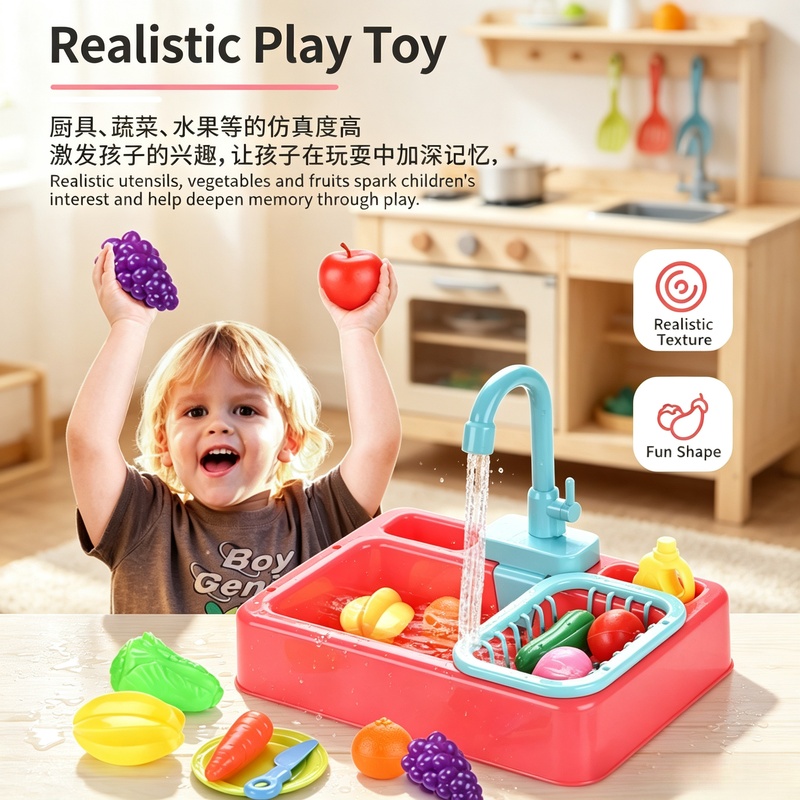 Детский кухонный набор с пласт – обзор и цена Kitchen Appliances For Kids